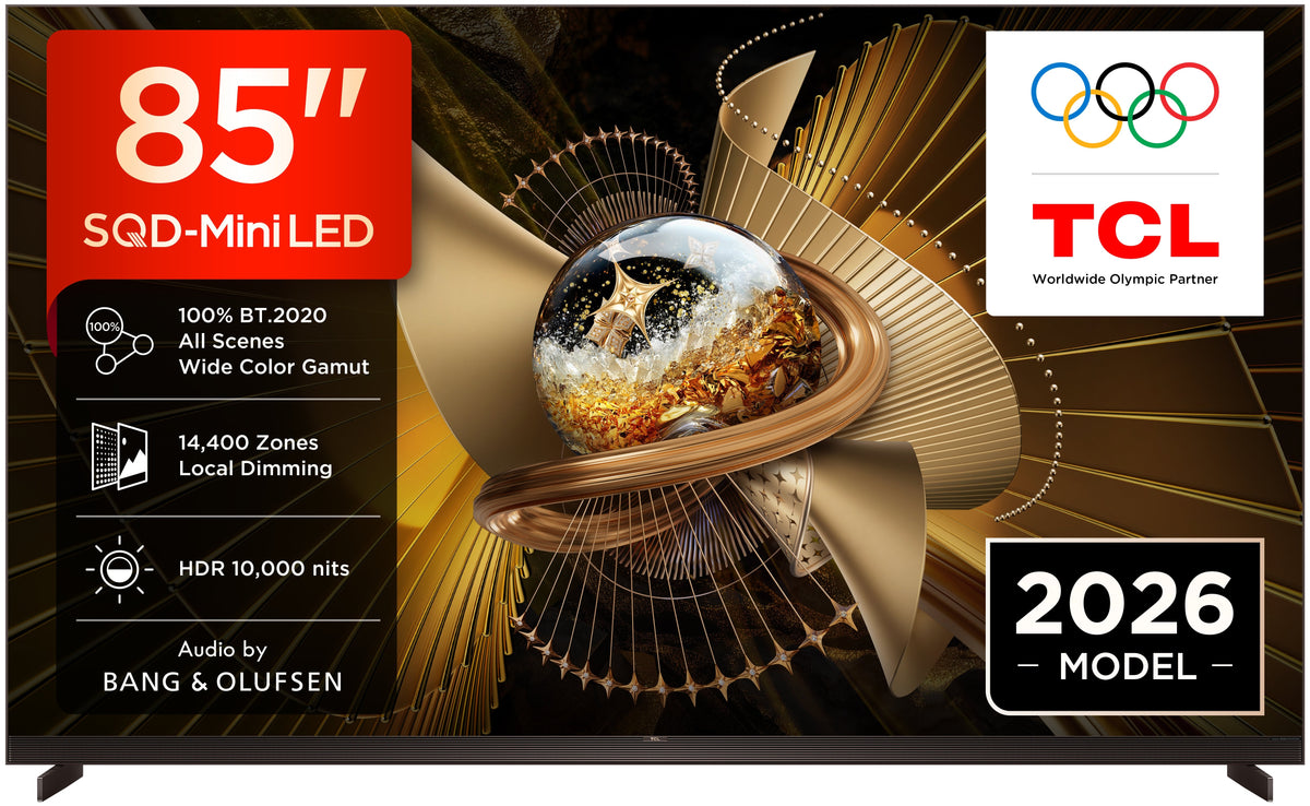TV TCL 85" 85X11L UHD SQDMINILED GOOGLETV 144H B&O