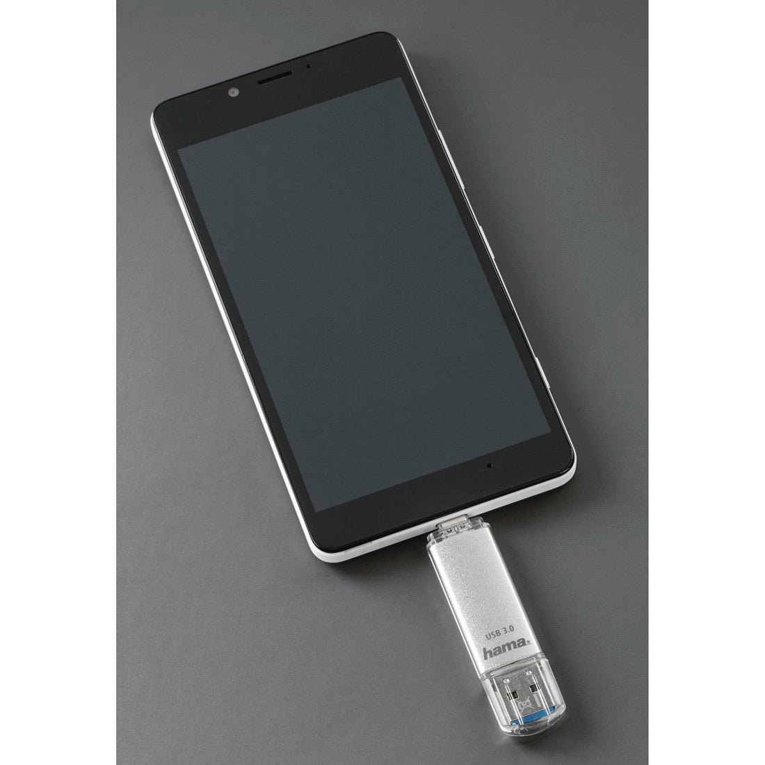 MEMORIA USB C LAETA 16GB USB3.1/3.0 OTG PLATA