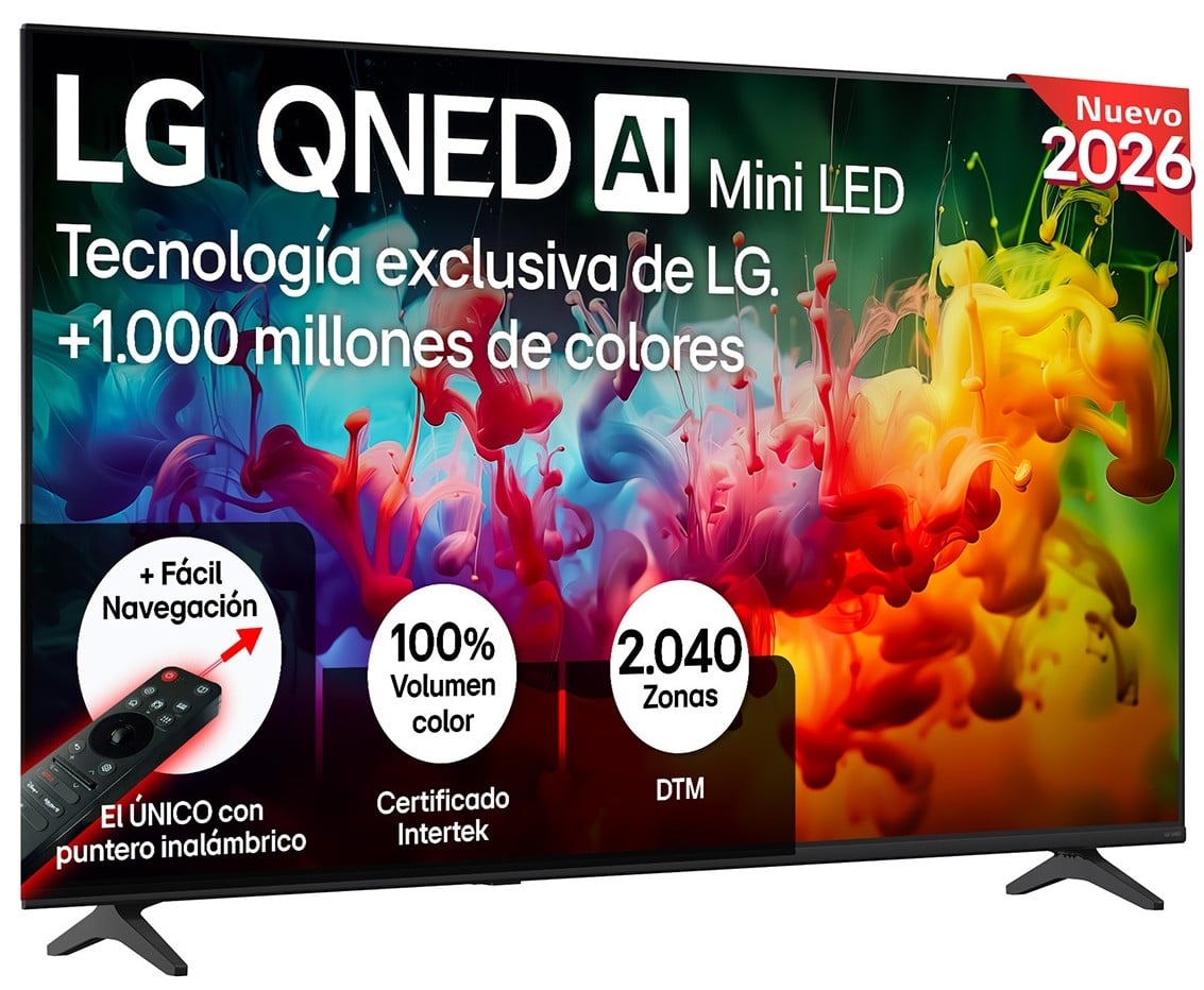 TV LG 65" 65QNED70B6C UHD QNED MINILED A7 WEBOS26