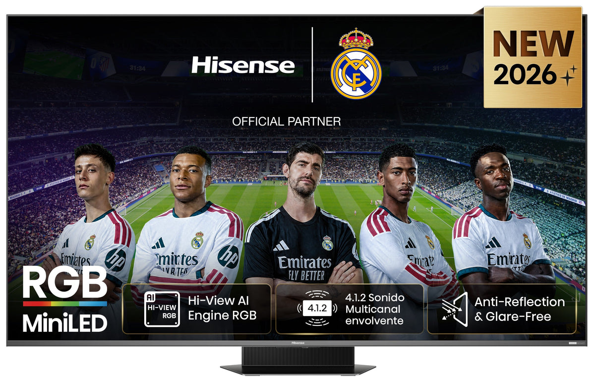 TV HISENSE 85" 85UR9S UHD RGBMINILED SMARTTV 180HZ
