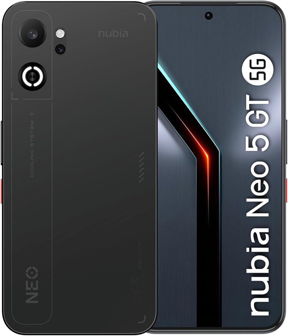 SMARTPHONE ZTE NUBIA NEO 5 GT 5G 12/256 6,8" BLACK