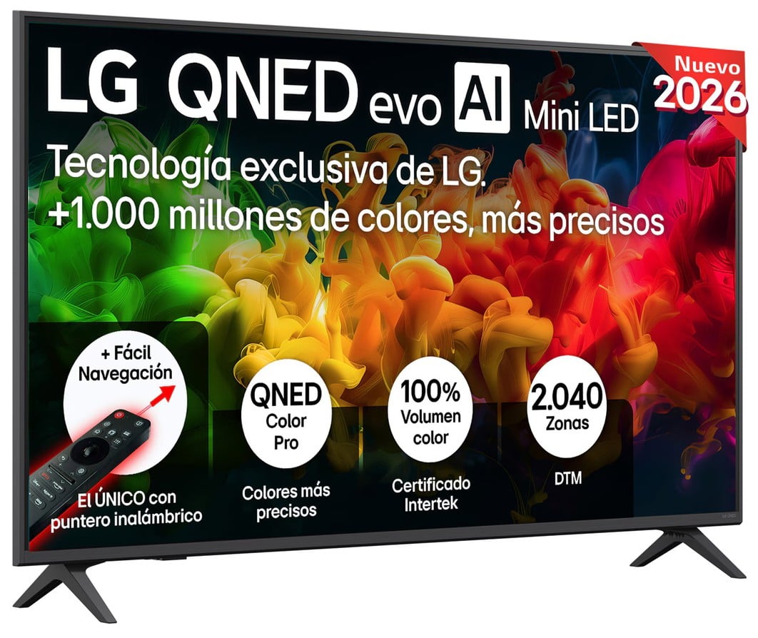 Televisor LG QNED evo MiniLED 50QNED81B6C 50 pulgadas 4K – imagen principal