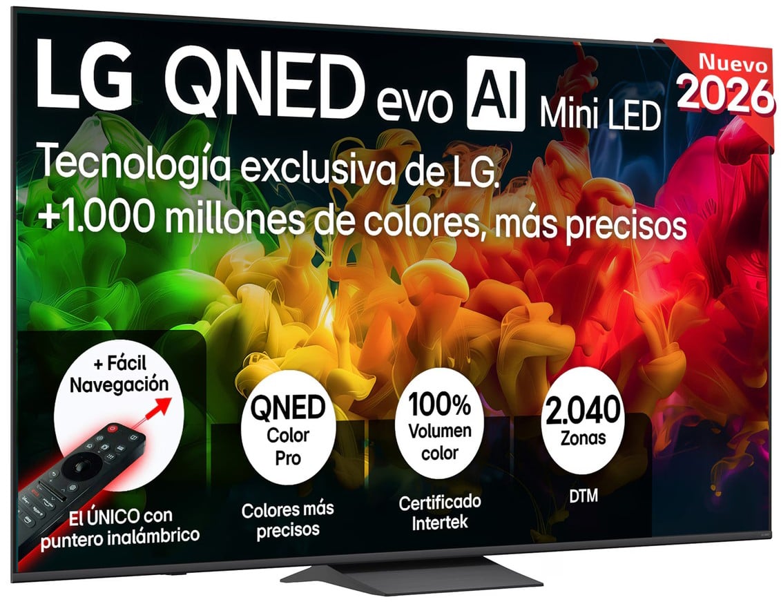 TV LG 85" 85QNED81B6A UHD QNED EVO MINILED A7 W26