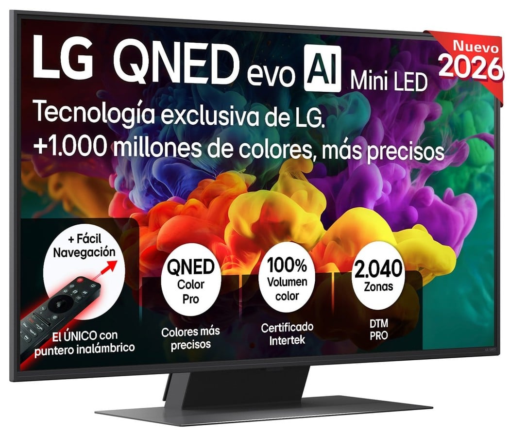 Televisor LG QNED evo MiniLED 43QNED86B6B 43 pulgadas 4K – imagen principal
