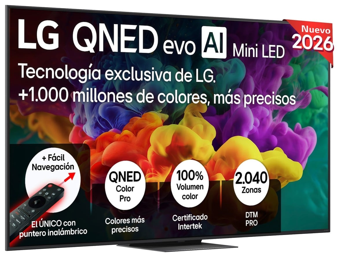 TV LG 75" 75QNED86B6B UHD QNED EVO MINILED A8 144H