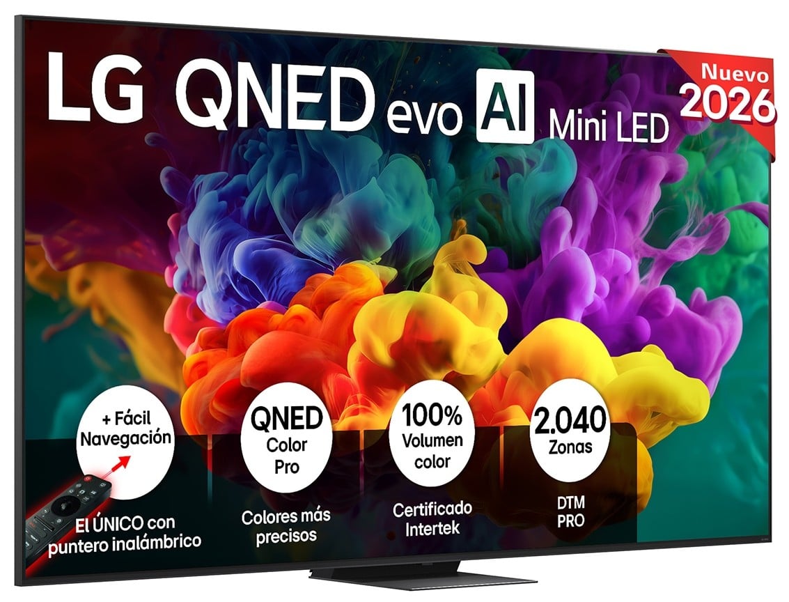 Televisor LG QNED evo MiniLED 100QNED87B6 100 pulgadas 4K – imagen principal