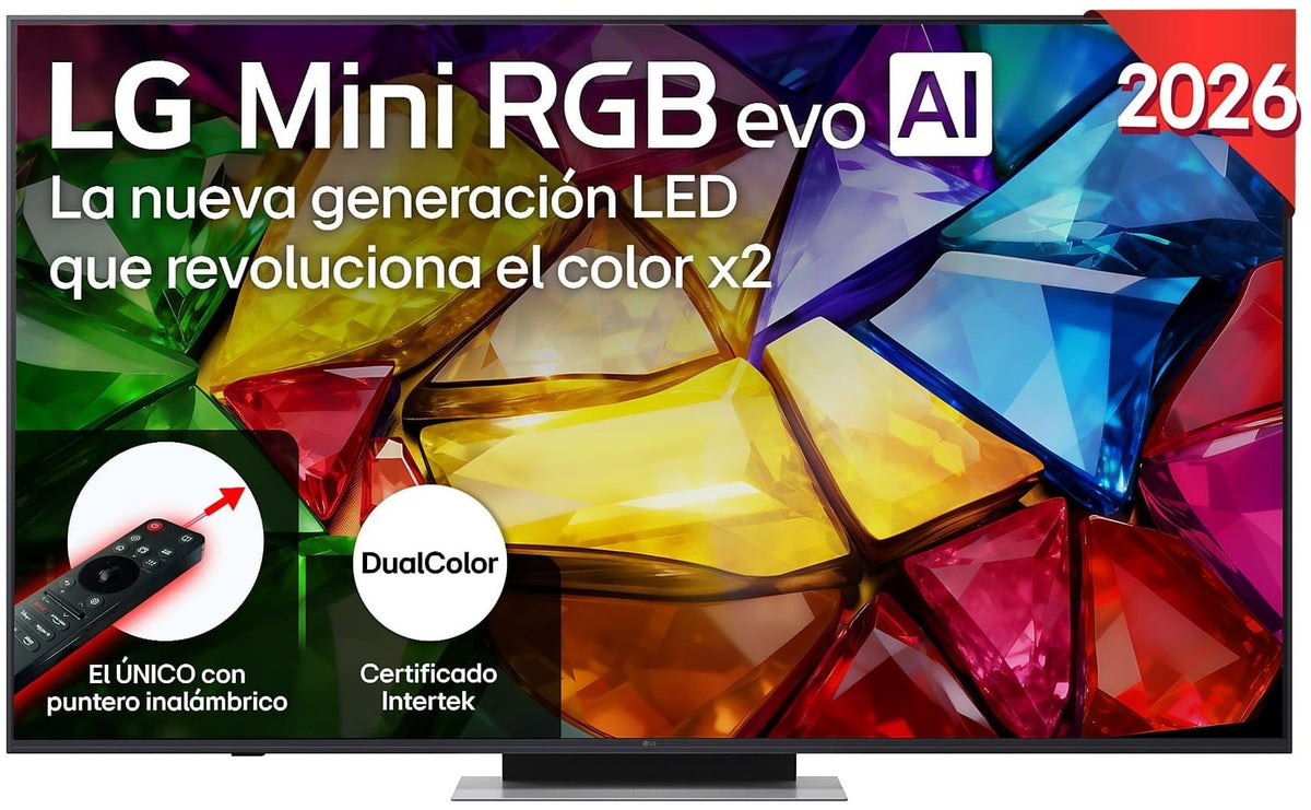 TV LG 65" 65MRGB87B6B UHD MICRORGB A8 144HZ W26