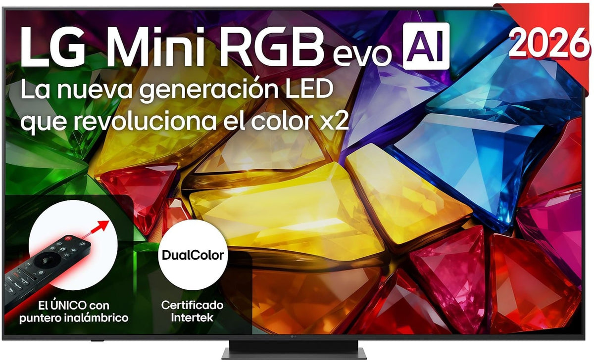 TV LG 75" 75MRGB87B6B UHD MICRORGB A8 144HZ W26