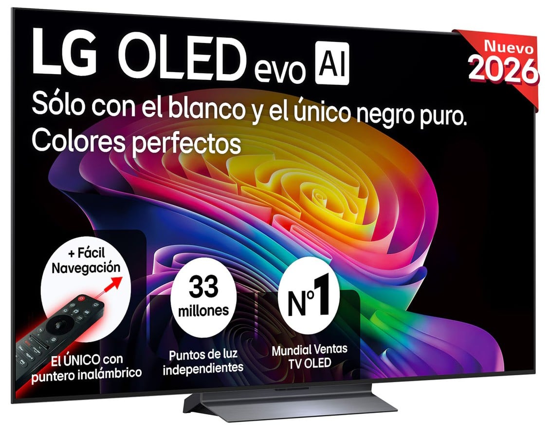 TV LG 65" 65C64LA UHD OLED EVO A11 165HZ WEBOS26