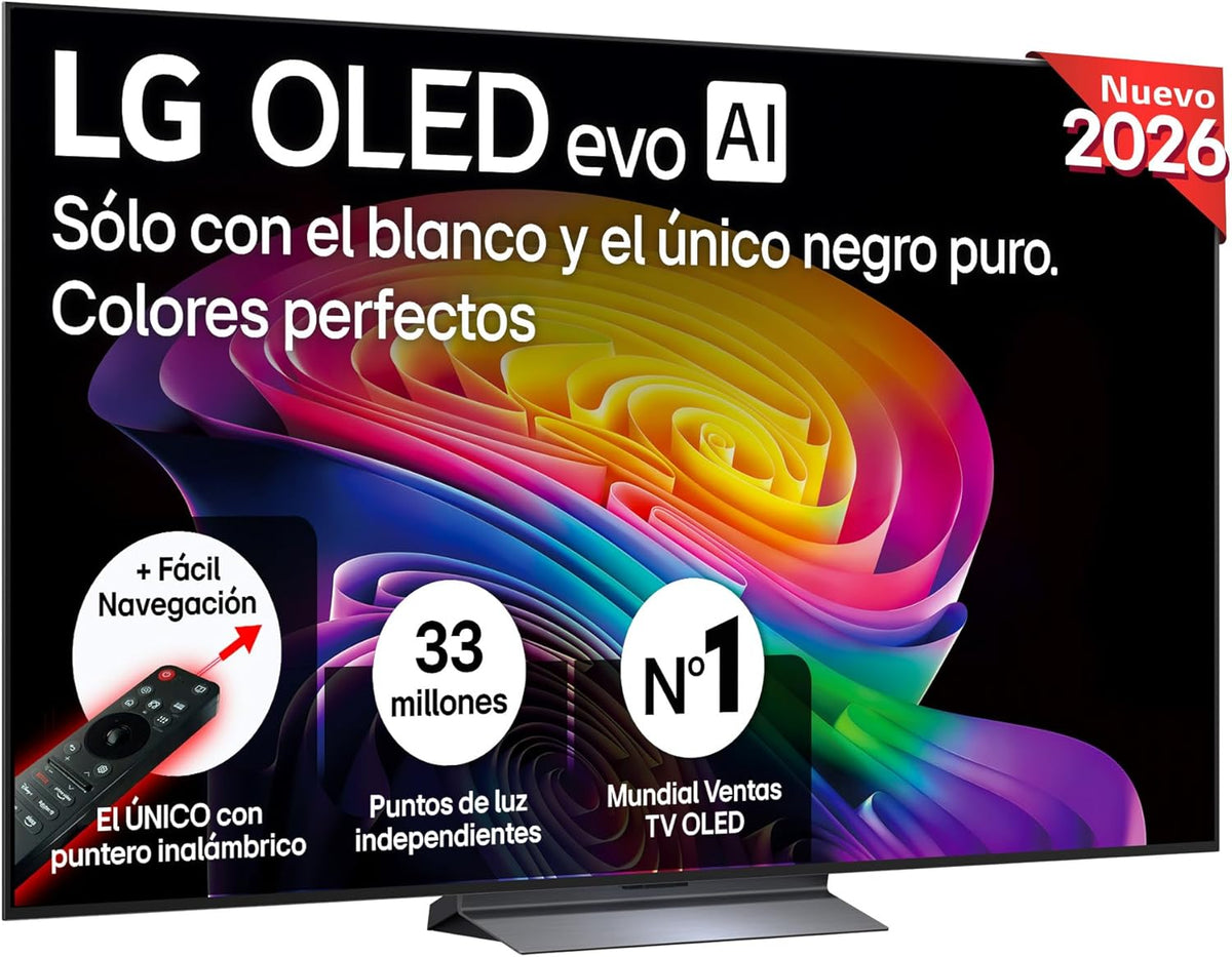 TV LG 77" 77C64LA UHD OLED EVO A11 165HZ WEBOS26