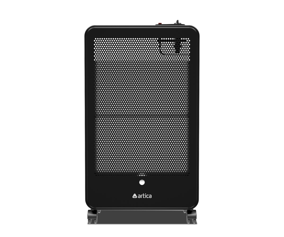 ESTUFA GAS ARTICA AEA3800N LLAMA AZUL 3800W NEGRO
