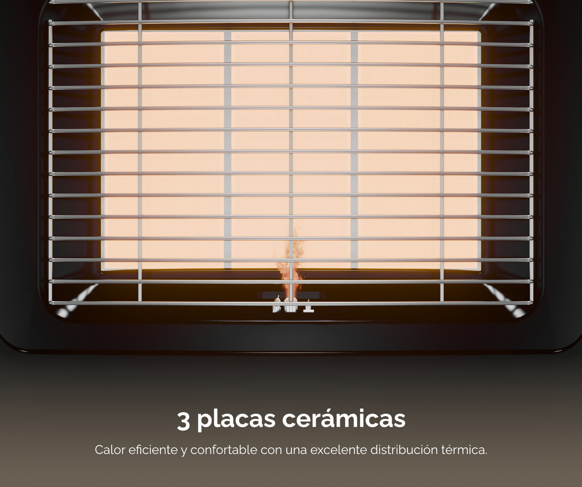 ESTUFA GAS ARTICA AEI4200NPL INFRAR 4200W PLEGABL