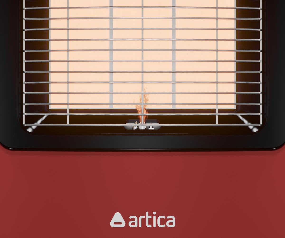 ESTUFA GAS ARTICA AEI4200BR INFRAR 4200W BURDEOS