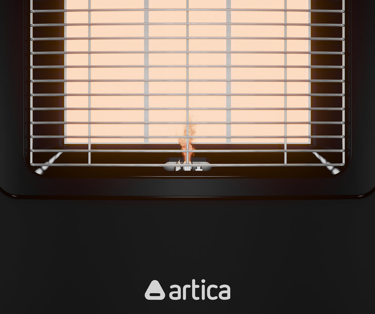 ESTUFA GAS ARTICA AEI4200N INFRARROJOS 4200W NEGRO