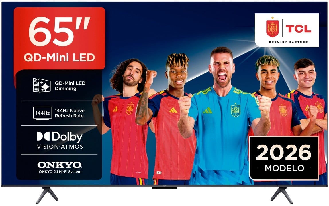 TV TCL 65" 65P8L UHD MINILED GOOGLETV 144HZ
