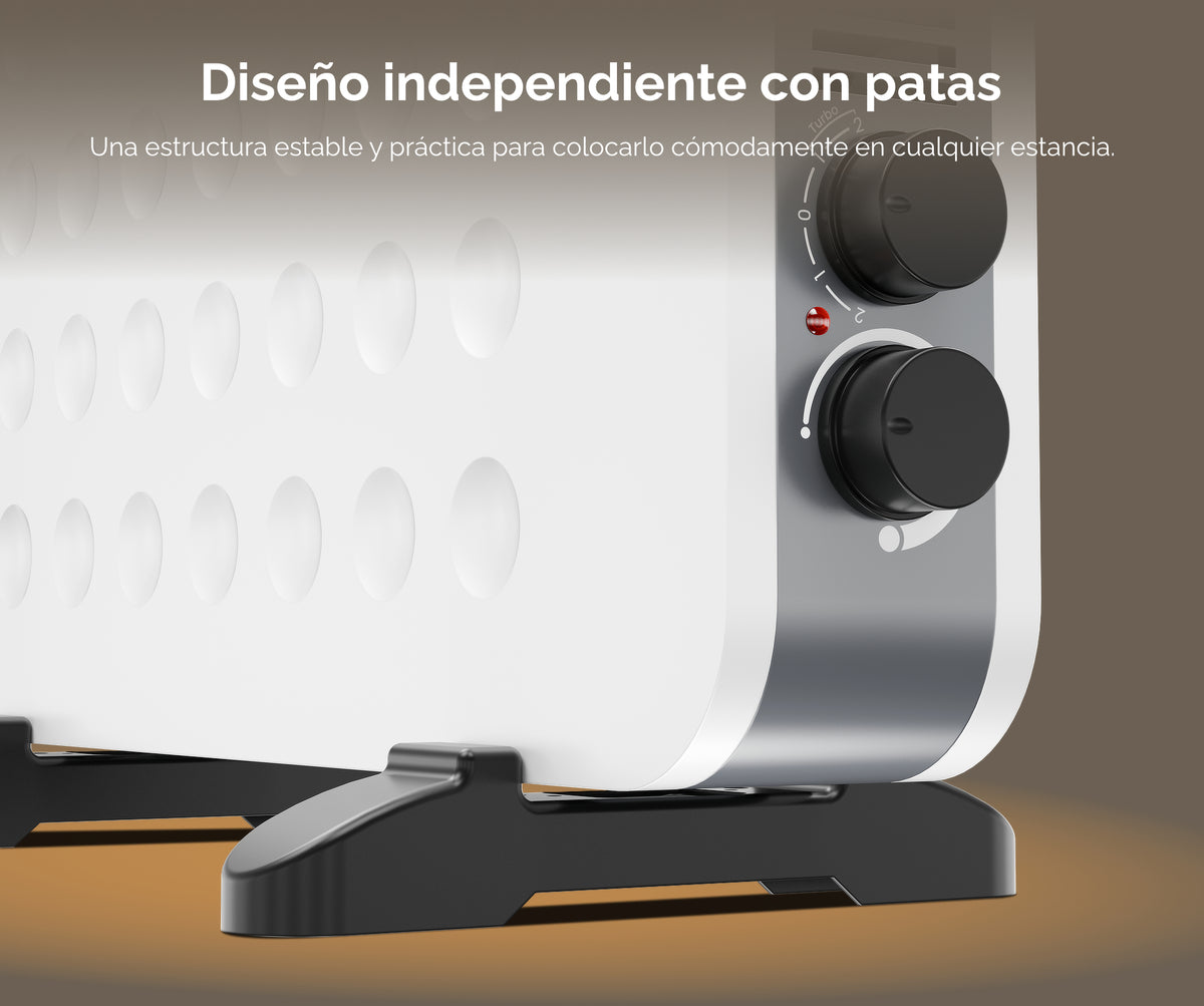CONVECTOR ARTICA ACCV2000B 2000W BLANCO TURBO
