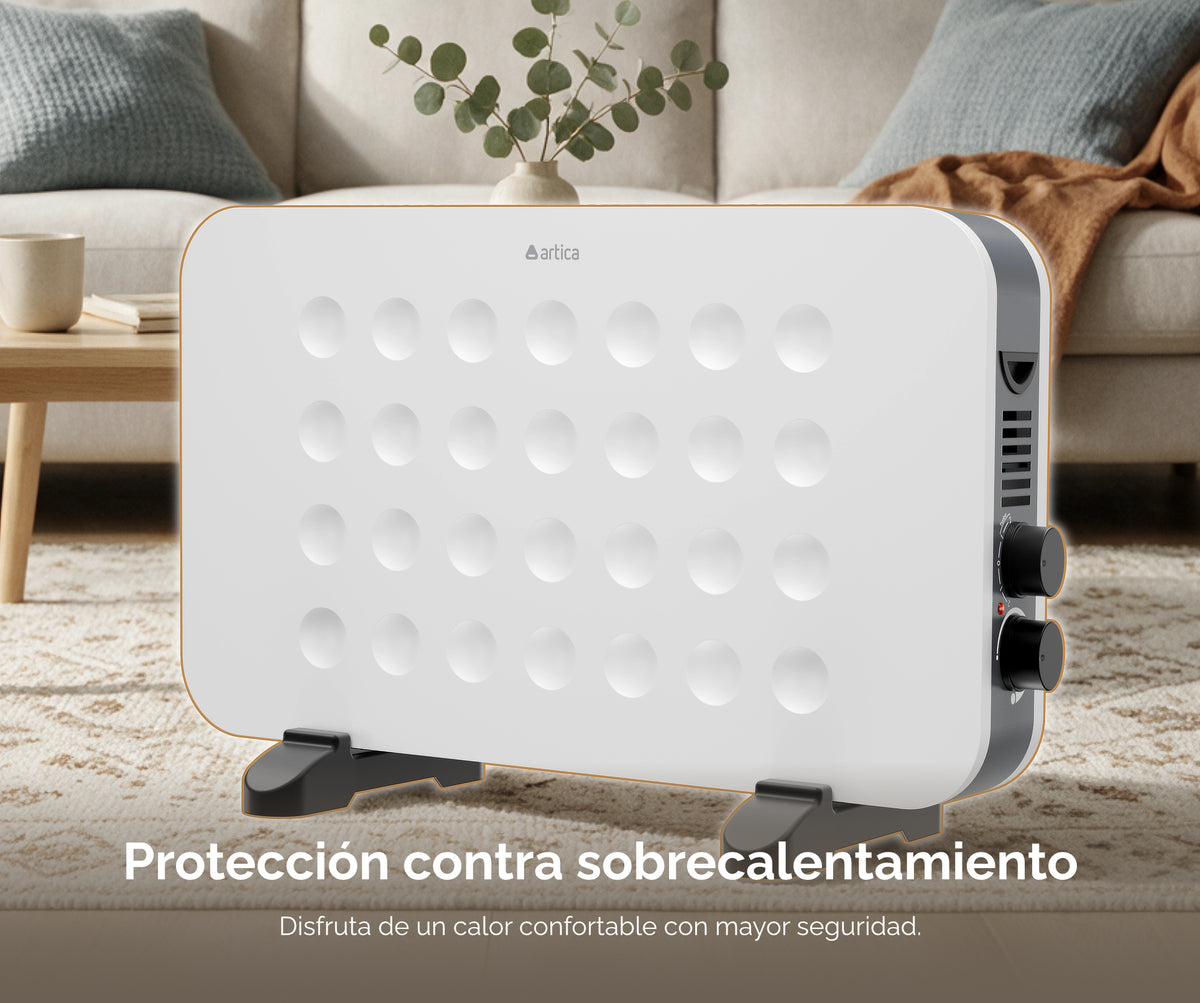 CONVECTOR ARTICA ACCV2000B 2000W BLANCO TURBO
