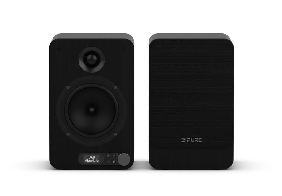 ALTAVOZ TV PURE CLASSIC ACTIVE BLACK BT RADIO USB