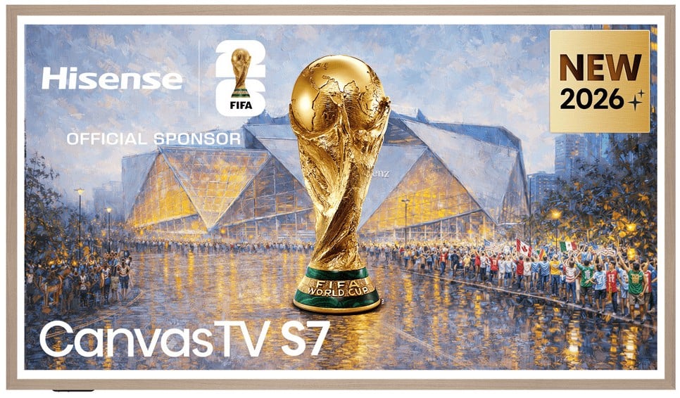 TV HISENSE 65" 65S7S CANVAS UHD QLED SMARTTV 144HZ