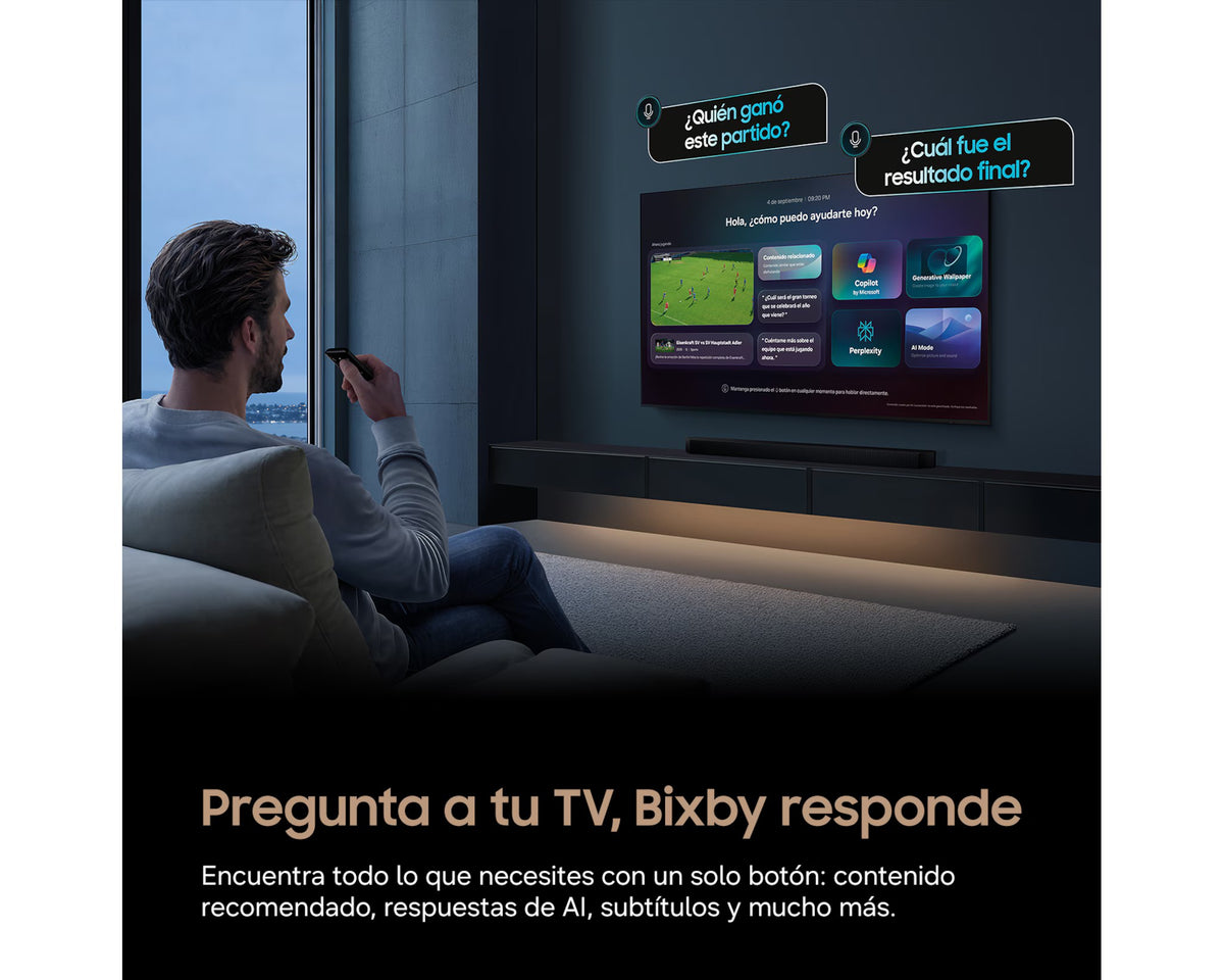 TV SAMSUNG 65" TU65M80H UHD MINILED SMARTTV 240HZ