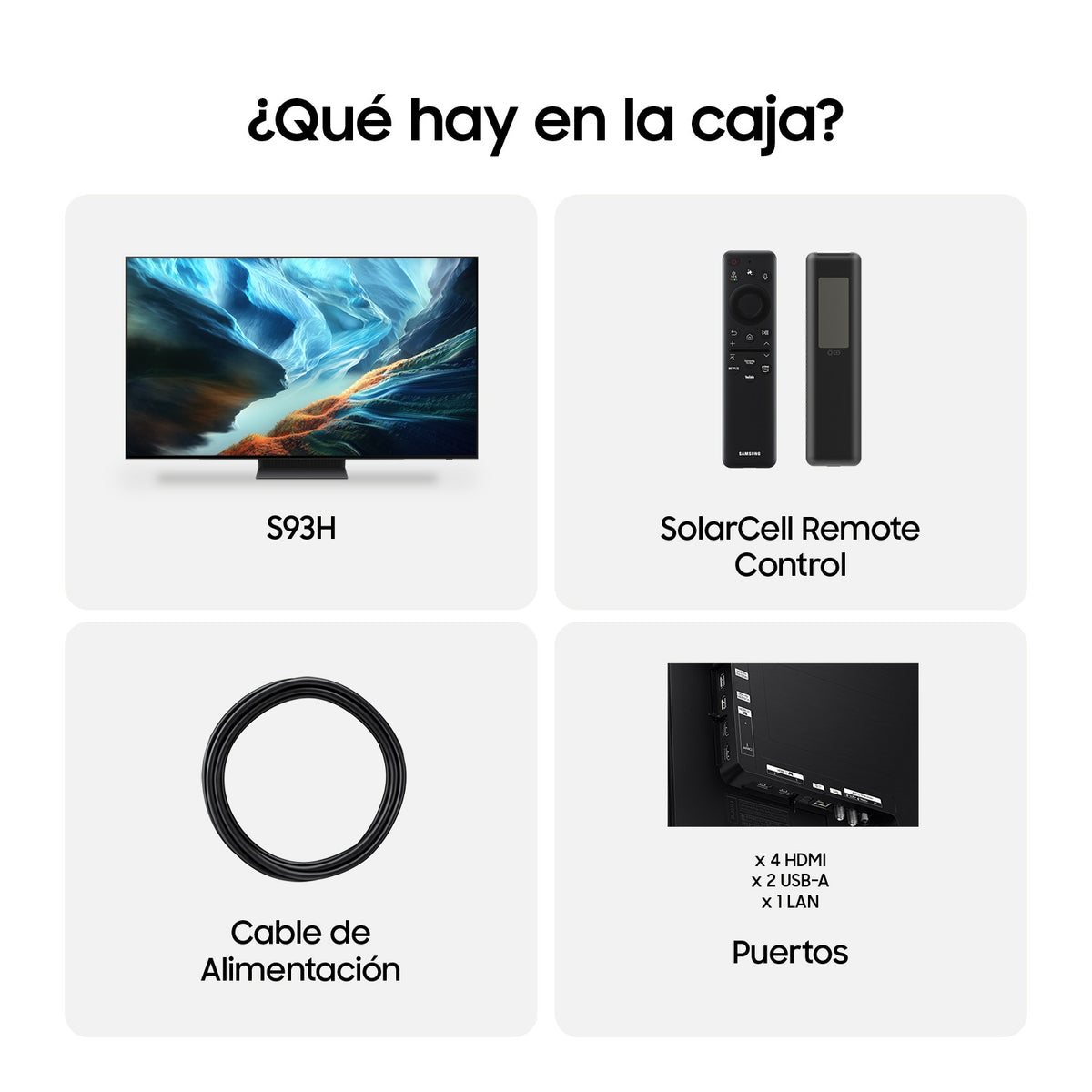 TV SAMSUNG 77" TQ77S93H UHD OLED SMART TV 165HZ