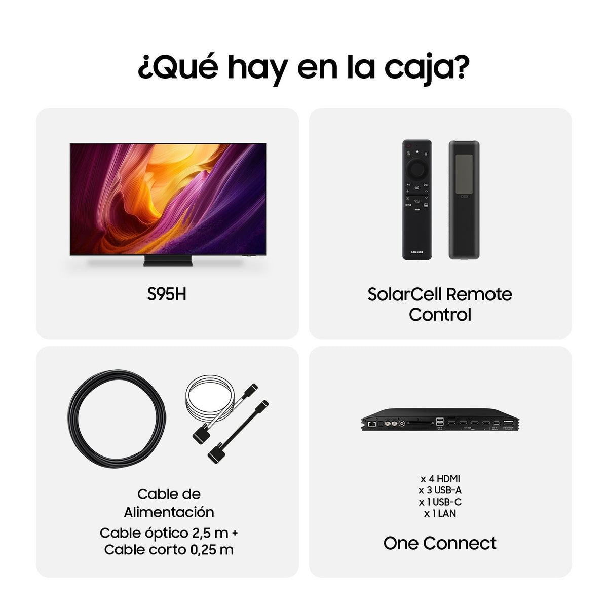 TV SAMSUNG 77" TQ77S95H UHD OLED SMART TV 165HZ