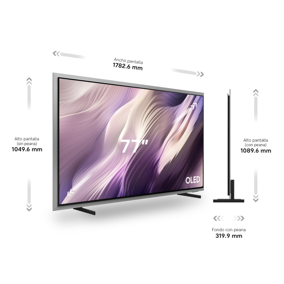 TV SAMSUNG 77" TQ77S99H UHD OLED SMART TV 165HZ