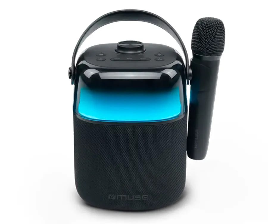 ALTAVOZ KARAOKE MUSE M-520 KA BT 1 MICROFONO