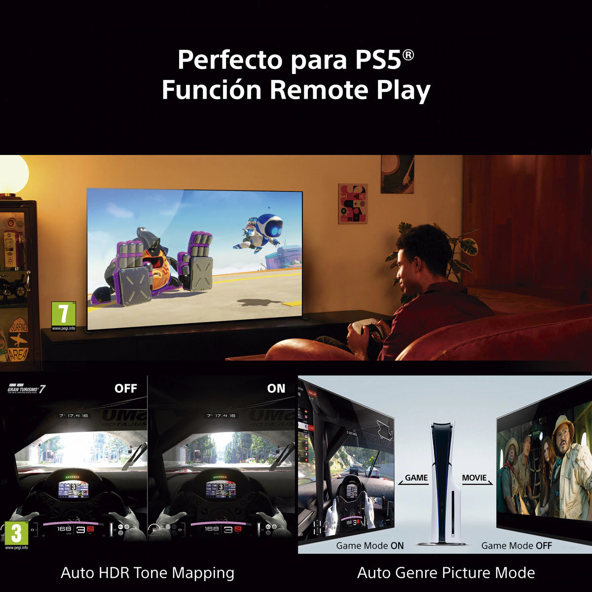TV SONY 55" K55S25M2PB UHD X1 GOOGLETV HDR10