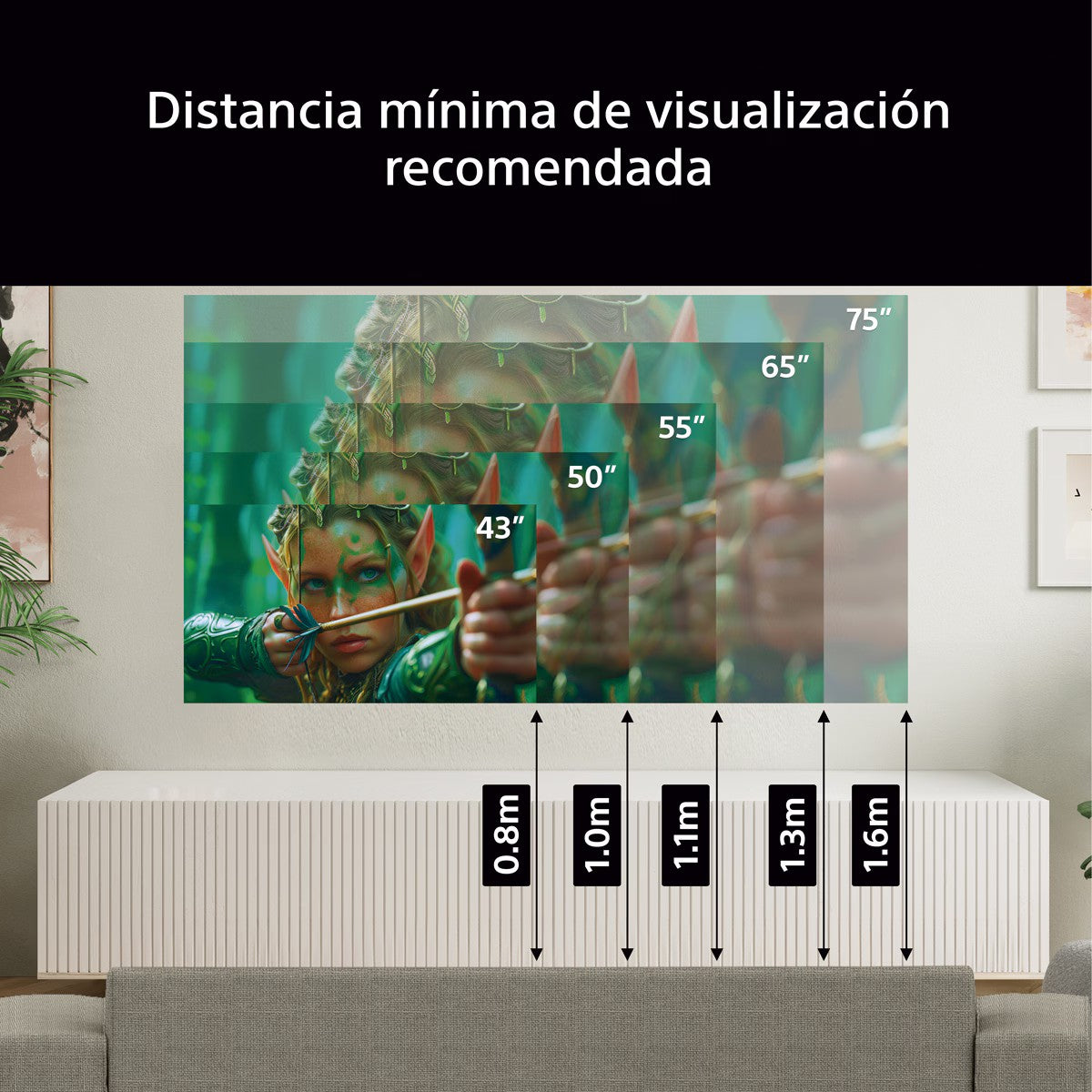 TV SONY 55" K55S25M2PB UHD X1 GOOGLETV HDR10