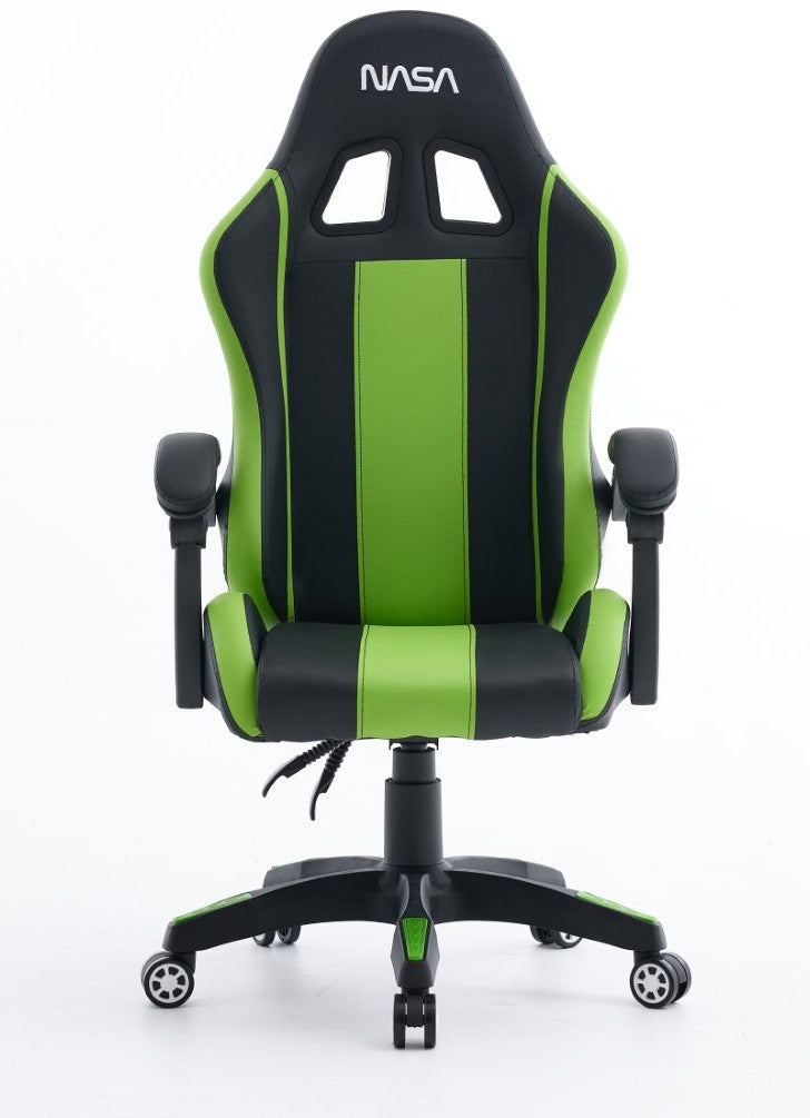 SILLA GAMING NASA SPIRIT NEGRO VERDE