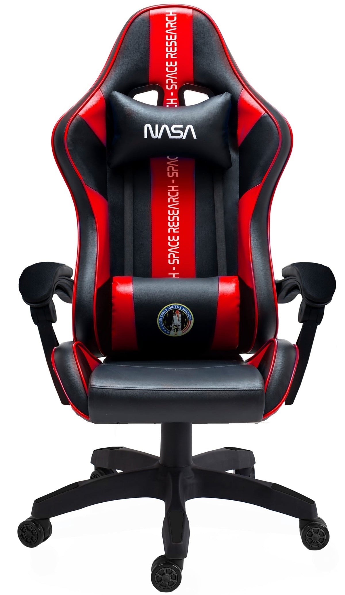 SILLA GAMING NASA ATLANTIS NEGRA Y ROJO