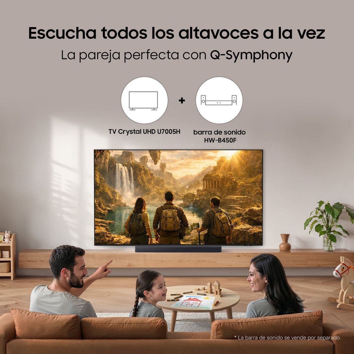 TV SAMSUNG 55" TU55U7005H CRYSTAL UHD SMART TV BT