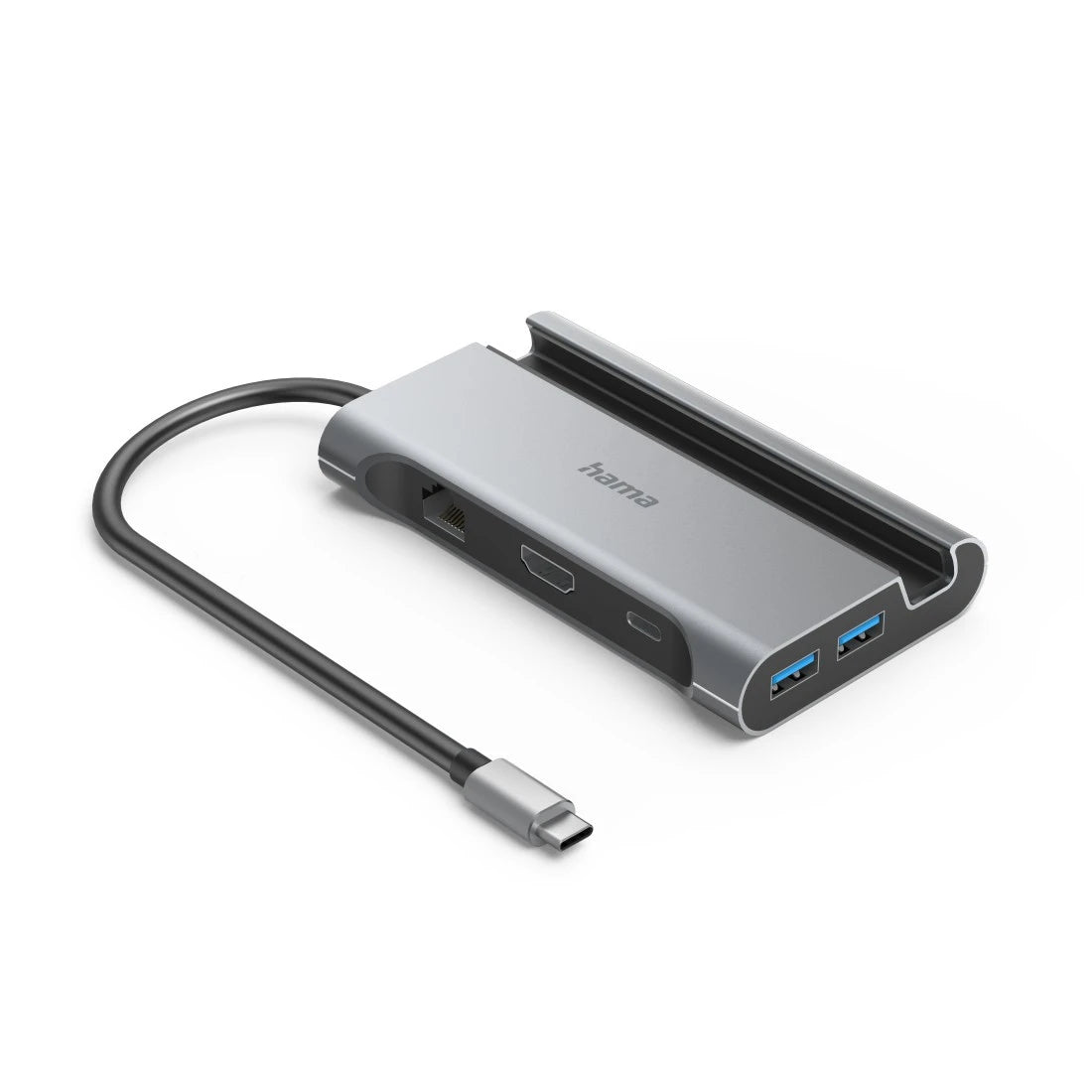 HUB HAMA 00200143 MULTIPUERTO USB-C 7 PUERTOS