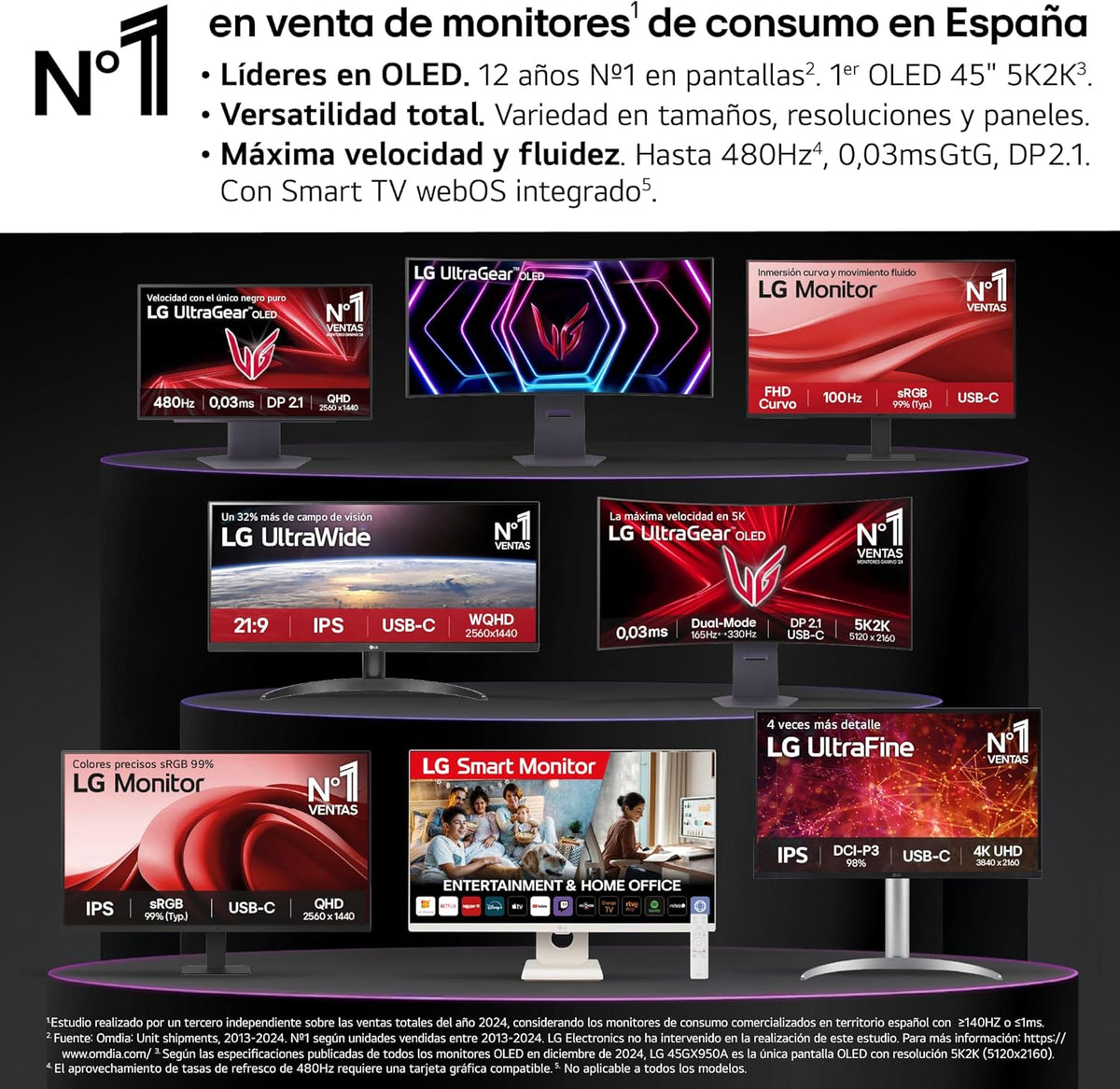 MONITOR LG 32" 32U721SA W 4K UHD SMART MONITOR HDR