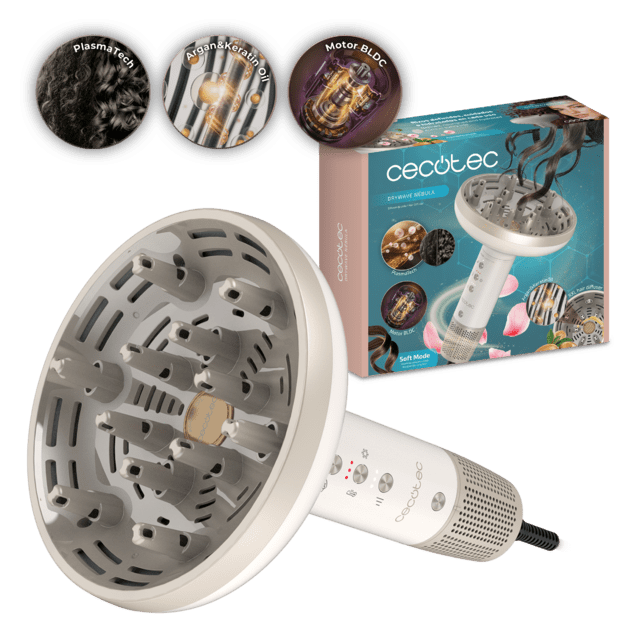 SECADOR CECOTEC DRYWAVE NUBOLA ESP.RIZOS 114726