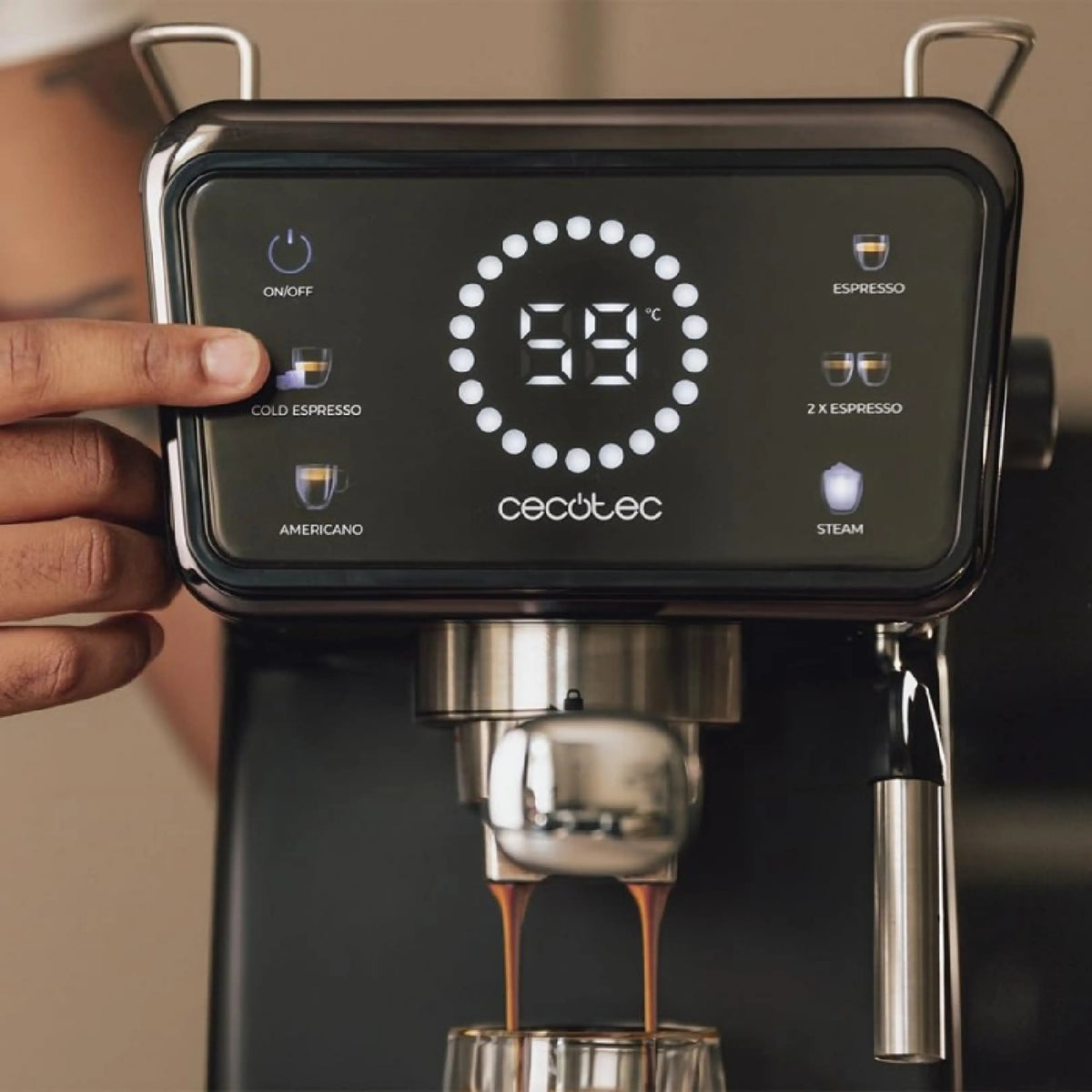 CAFET. CECOTEC EXPRESS 20B VAPORIZADOR 269