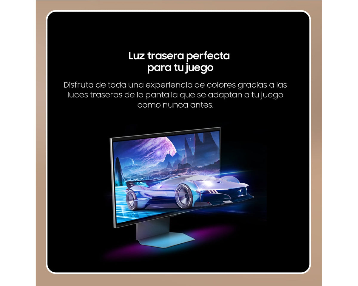 MONITOR SAMSUNG 27" LS27FG904XUXEN UHD 165HZ 3D