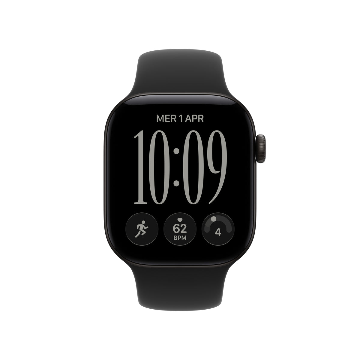 SMARTWATCH APPLE S12 GPS 42MM BLACK AL S/M