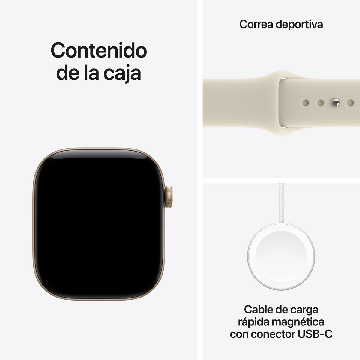 SMARTWATCH APPLE S12 GPS 46MM LIGHT GOLD AL M/L