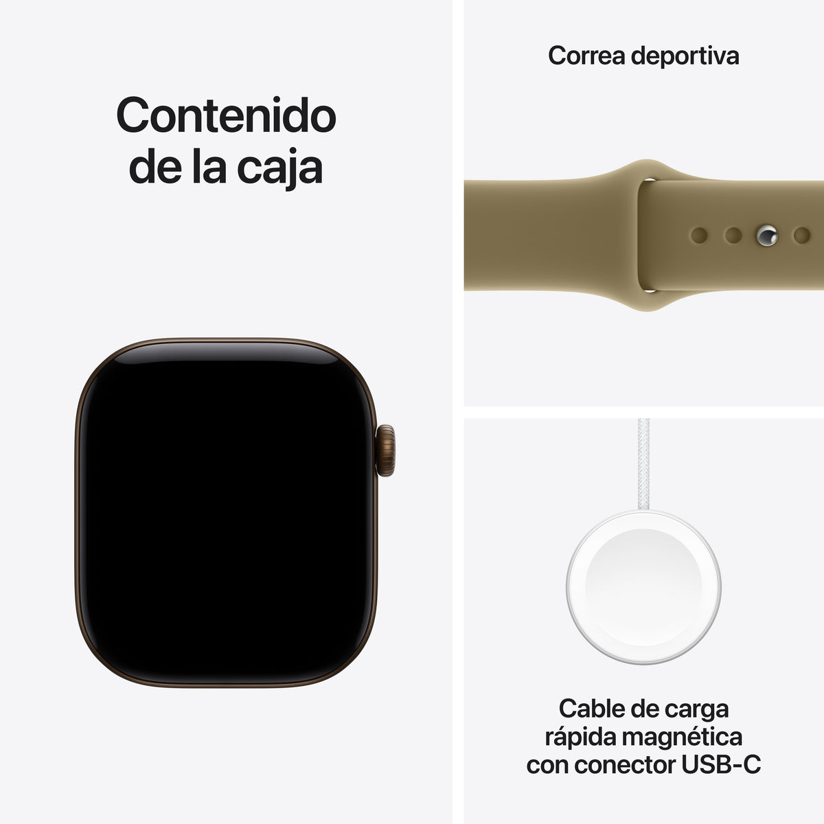 SMARTWATCH APPLE S12 GPS 46MM DARK BRONZE AL M/L