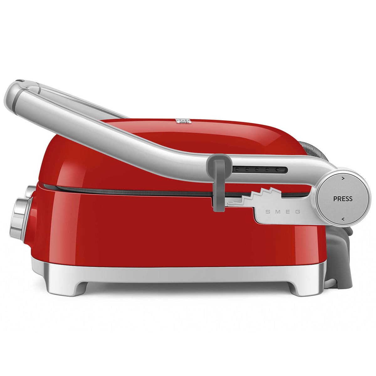GRILL SMEG MGF01RDEU ROJO 2000W 4 PLACAS INTERC.
