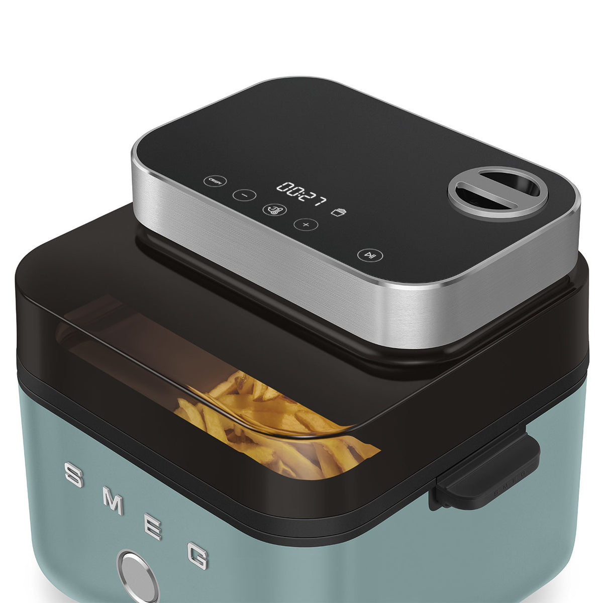 FREIDORA AIRE SMEG AFC01EGMEU 1450W 7L 10PR VERDE