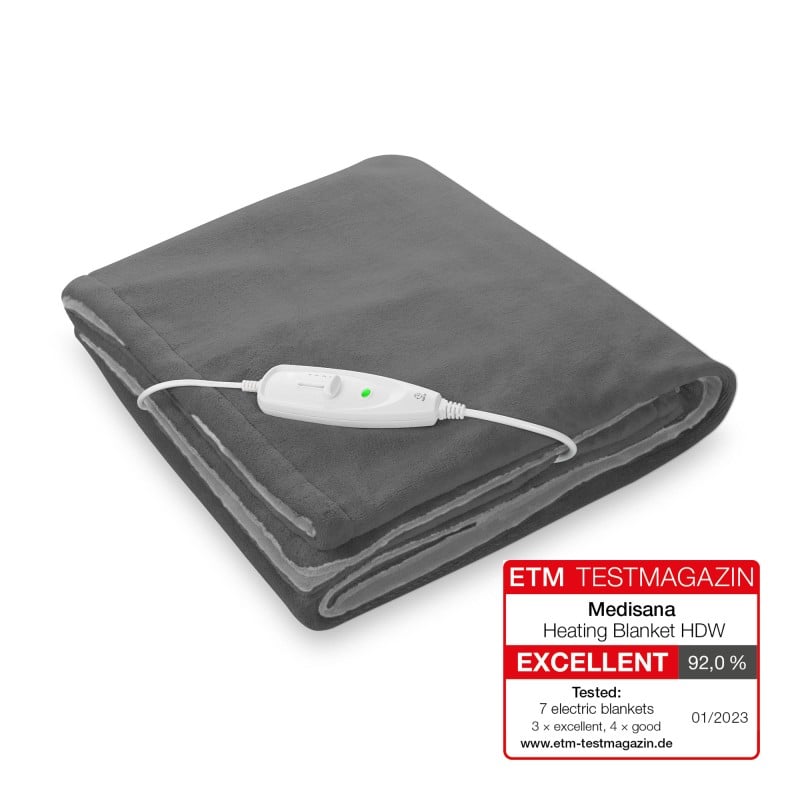 MANTA MEDISANA HDW GRIS  180x130 120W 4T
