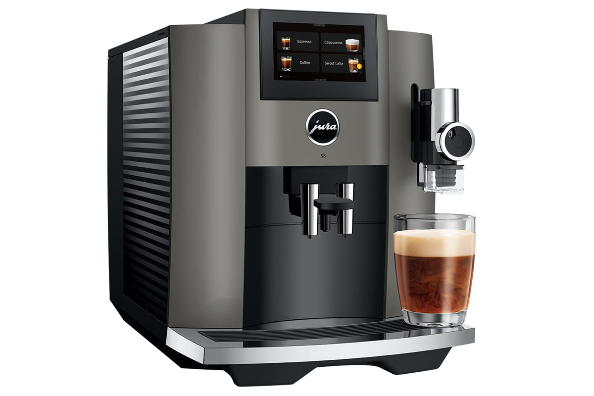 CAFET. JURA S8 DARK INOX 15480 PANT.TACTIL