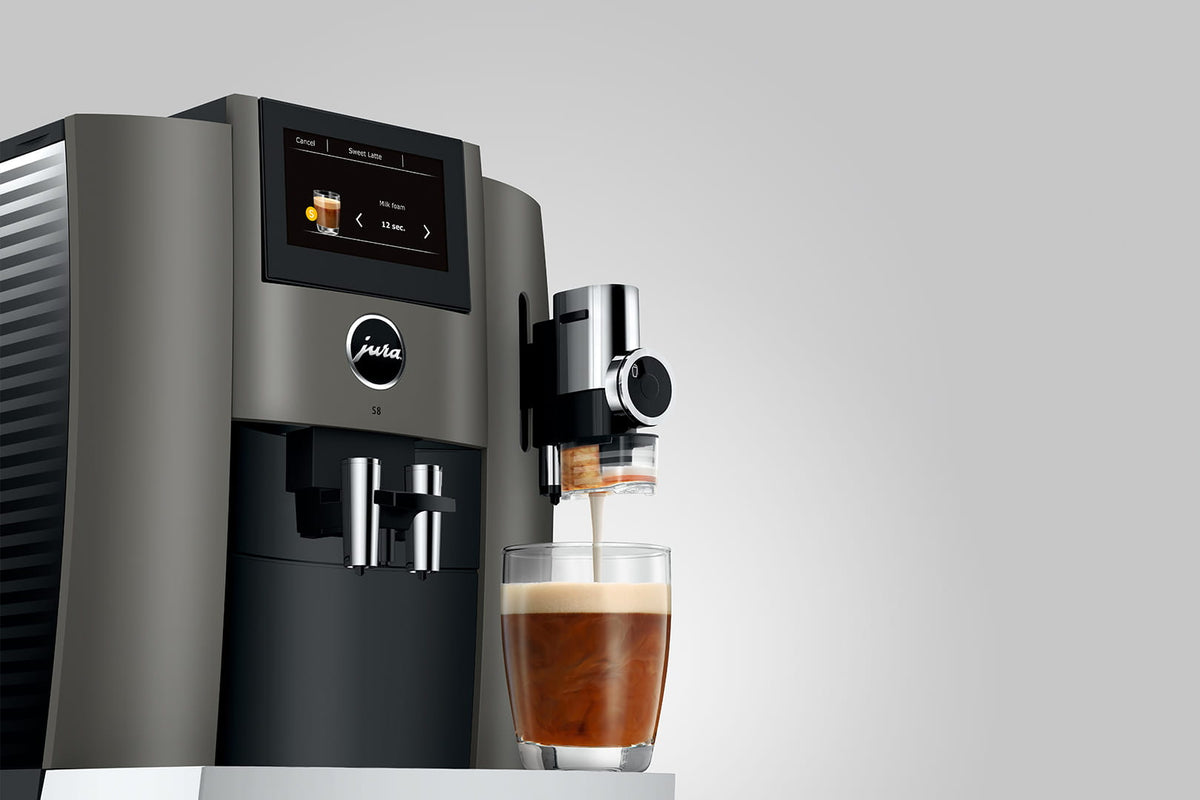 CAFET. JURA S8 DARK INOX 15480 PANT.TACTIL