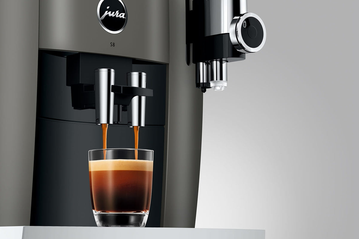 CAFET. JURA S8 DARK INOX 15480 PANT.TACTIL