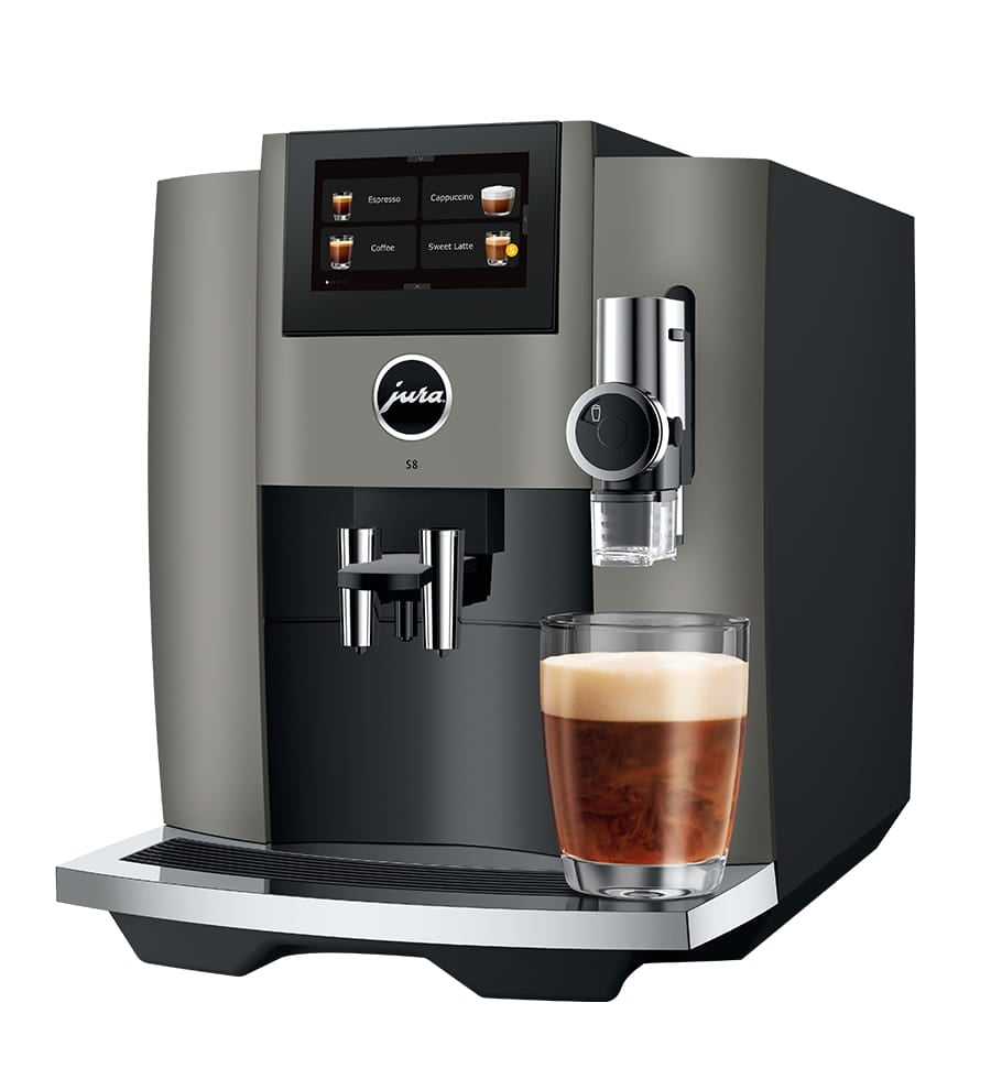 CAFET. JURA S8 DARK INOX 15480 PANT.TACTIL