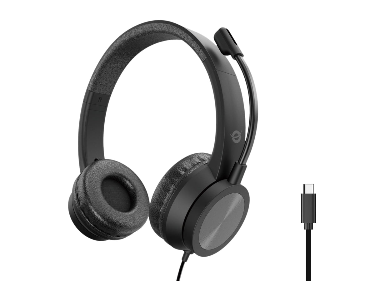 AURICULAR CONCEPTRONIC USB C ESTEREREO CON MIC