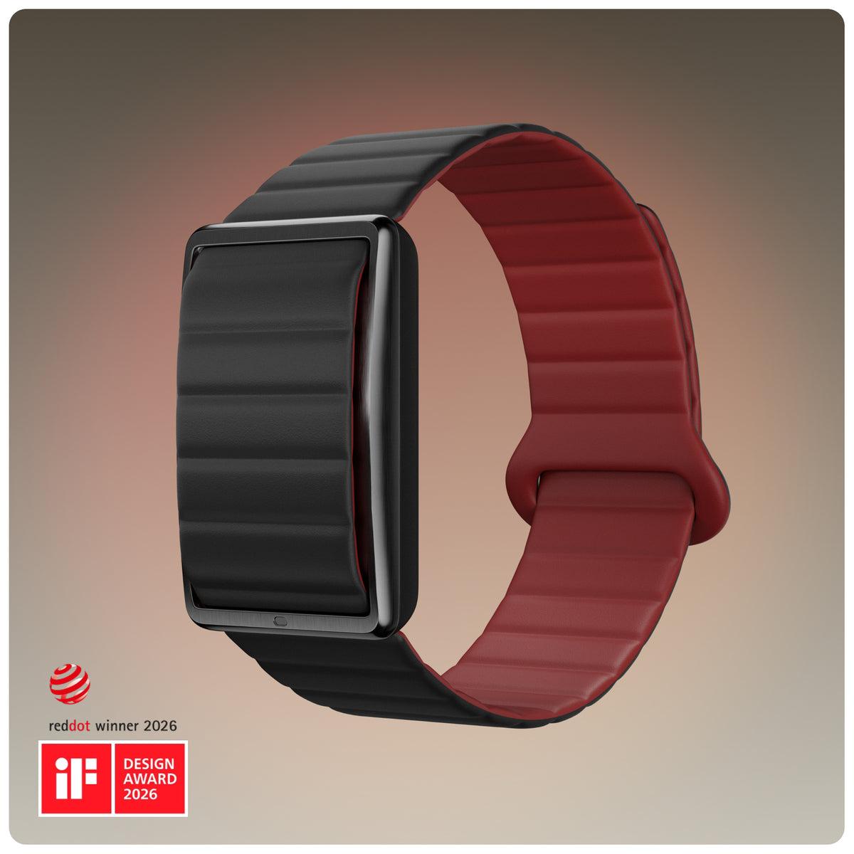 SMART BAND POLAR LOOP GEN2 BLK/CHE SIL S-M
